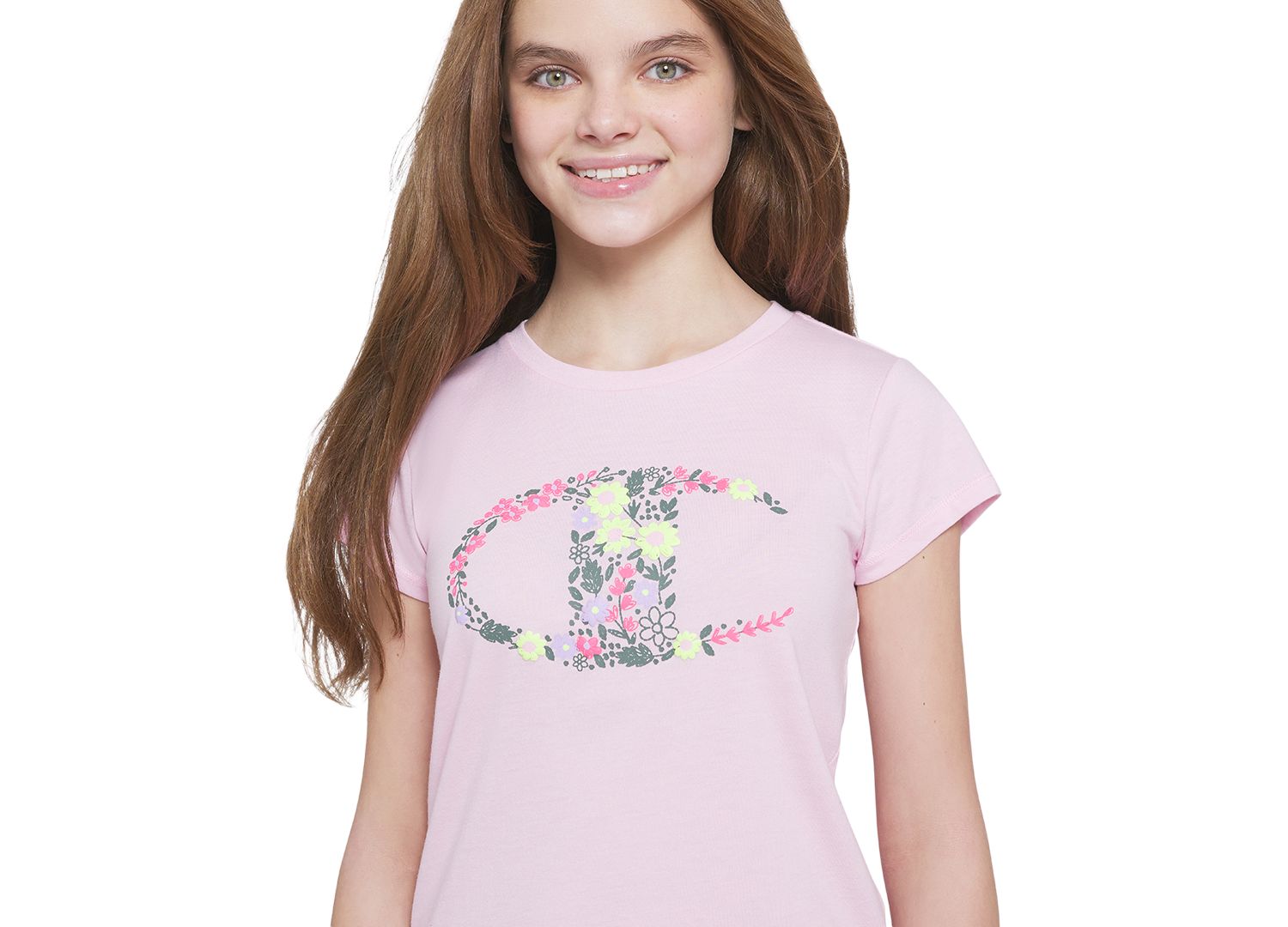 Girls' 7-16 Multi Heart T-Shirt