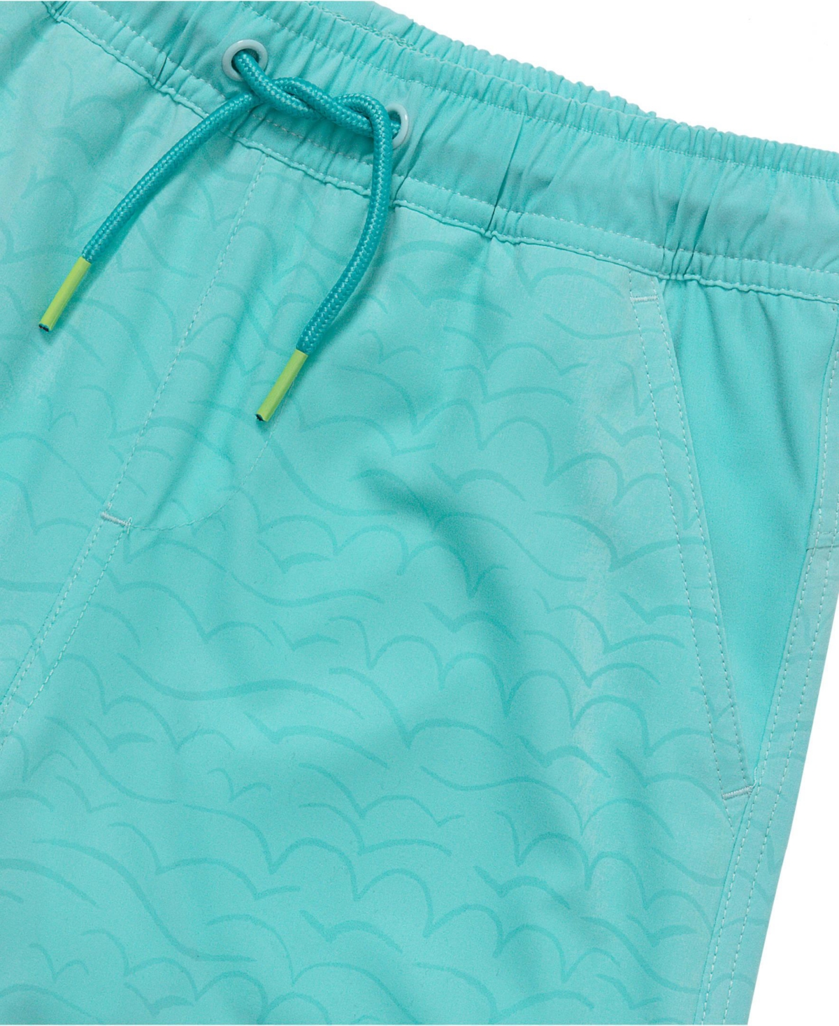 Lands' End Boys Chlorine Resistant Magic Print Hydroliner Sport Swim Trunks