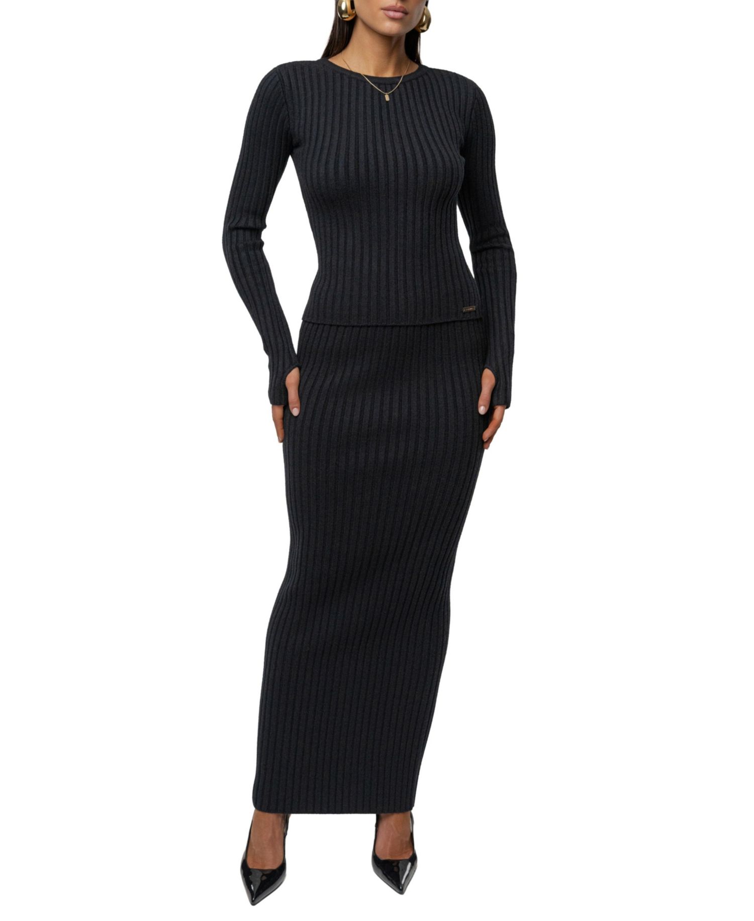 Women's Overcast Ribbed Top