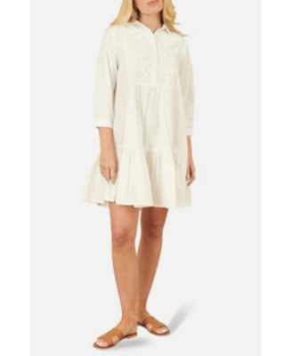 Women's Cotton Flower Tunic Dress
