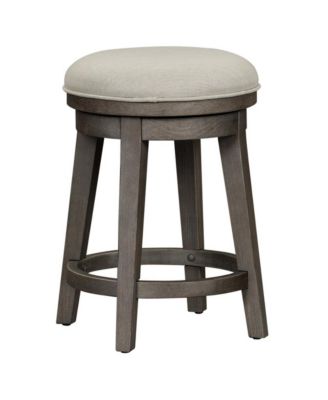 Modern Farmhouse Console Swivel Stool