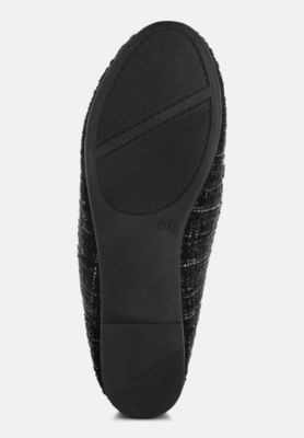 Women's Drairi Horsebit Detail Tweed Loafers