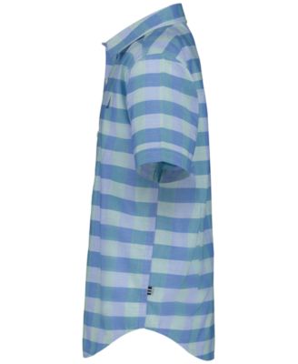 Boys' 8-20 Spring Check Short-Sleeve Woven Shirt