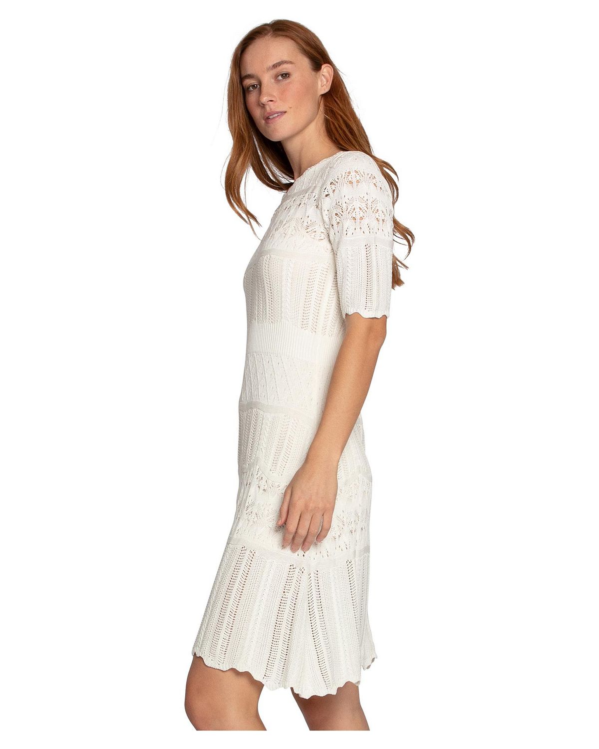Belle & Bloom Women's Everbloom Crochet Mini Dress view 3 — MAYCSS fashion products