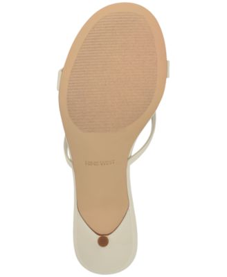 Women's Ernise Ornamented Slip-On Kitten Heel Sandals