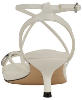 Women's Mays Strappy Toe Loop Kitten Heel Dress Sandals