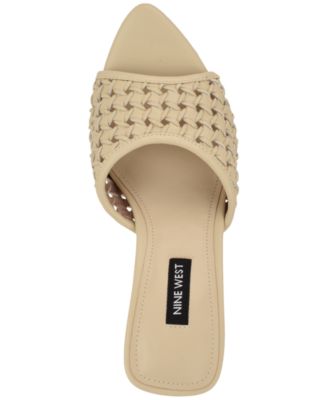 Women's Kirela Woven Slip-On Stiletto Dress Sandals