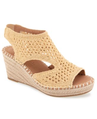 Women's Cody Knit Round Toe Wedge Sandals
