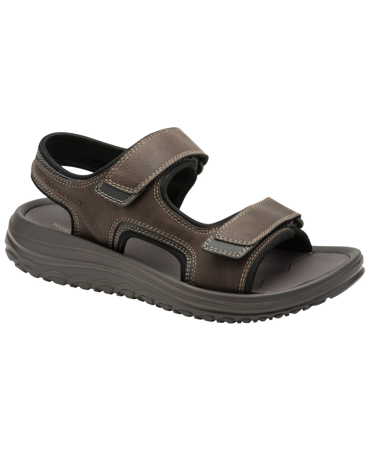 Мужские сандалии Rockport Men's Hutch Quarter Strap Sandals — фото 1