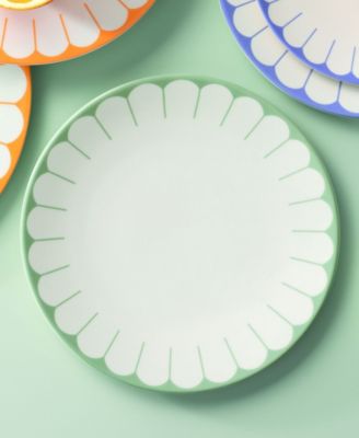 Fleur Abstract Floral Dinner Plate