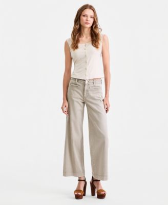 Women's Zoya Braided Crop-Leg Pants