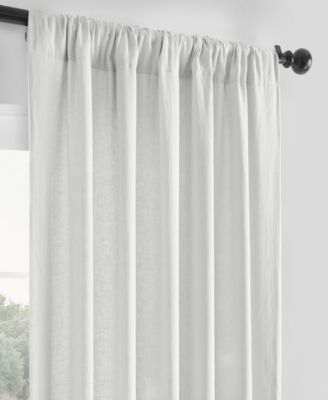 French Linen Room Darkening Curtain