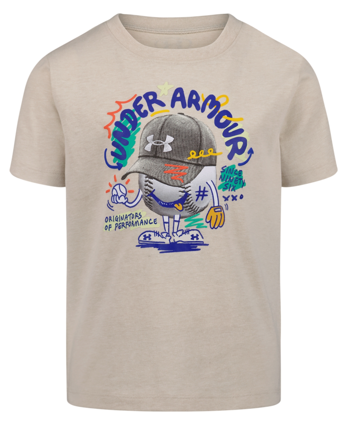 Under Armour Boys' 2T-7 Short-Sleeve Graphic T-Shirt