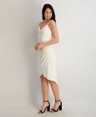 Women's Chain-Trim Midi Bodycon Dress