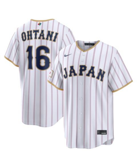 Мужской топ Nike Shohei Ohtani White Japan Baseball 2026 World Baseball Classic Stadium Jersey