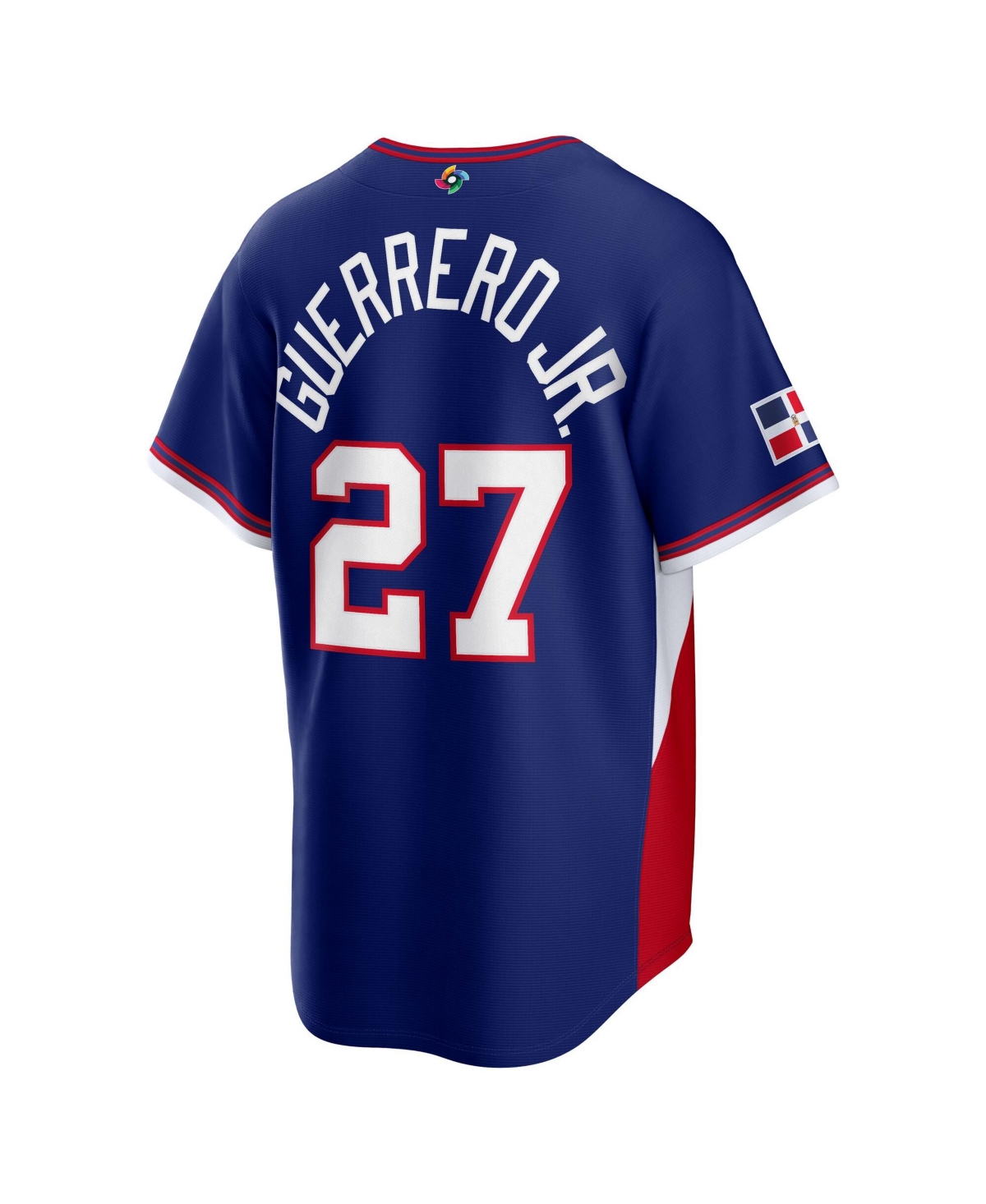 Nike Men's Vladimir Guerrero Jr. Royal Dominican Republic Baseball 2026 World Classic Stadium Jersey