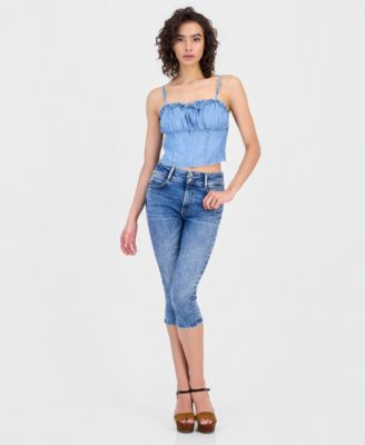 Women's Lily Mid Rise Capri Jeans