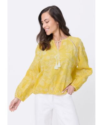 Women's Embrodiered Tunic Blouse