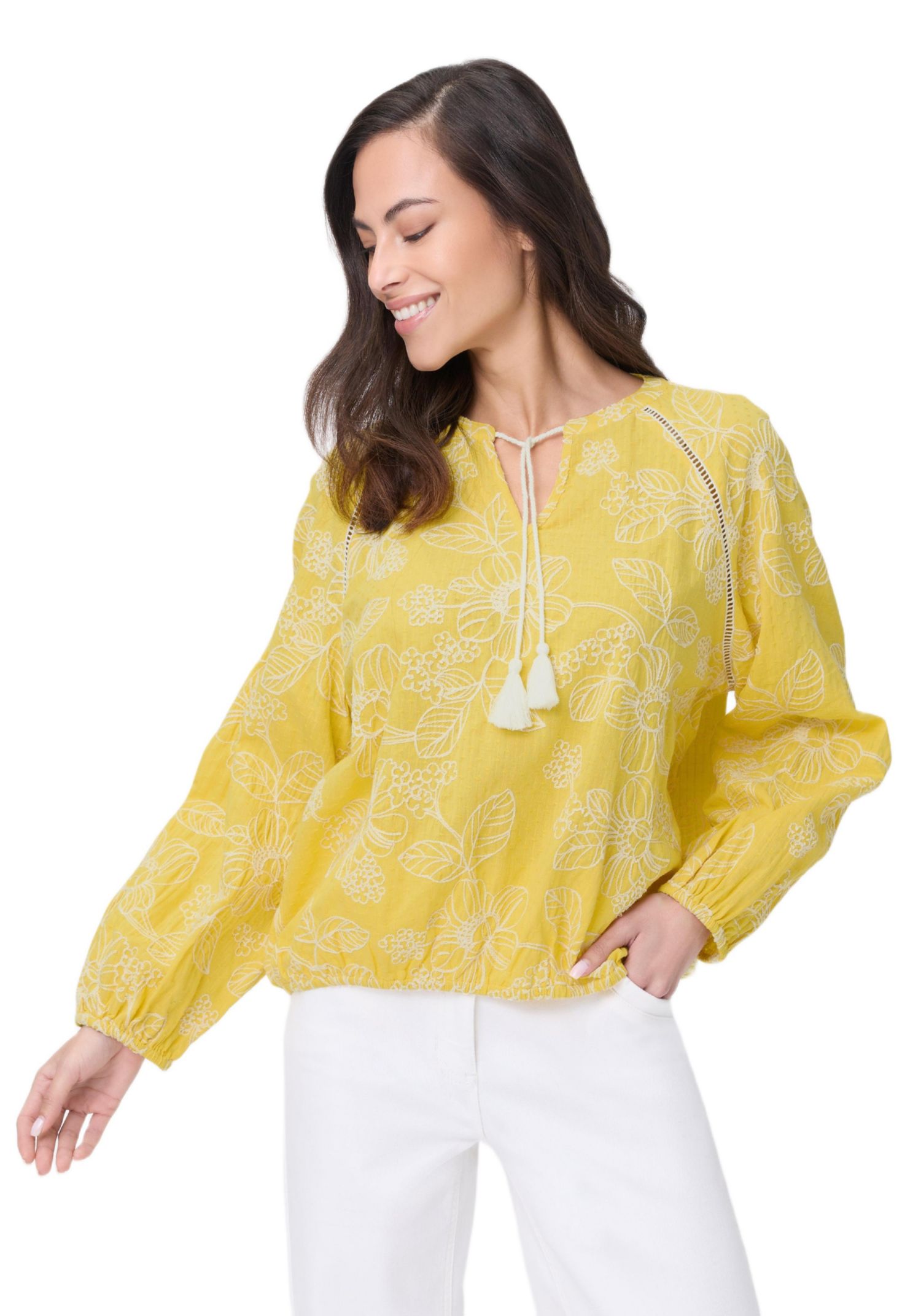 Women's Embrodiered Tunic Blouse