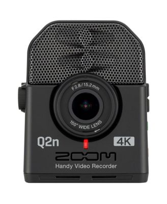 Q2n-4K Handy Video Recorder, Bundle with 128GB microSDXC Memory Card, 4x AA NiMH Batteries and 4-Bay Charger