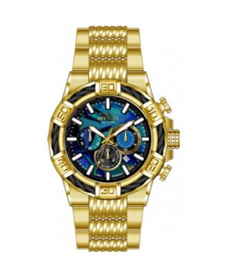 Men's 49899 Bolt Quartz VD53 Abalone Dial Watch