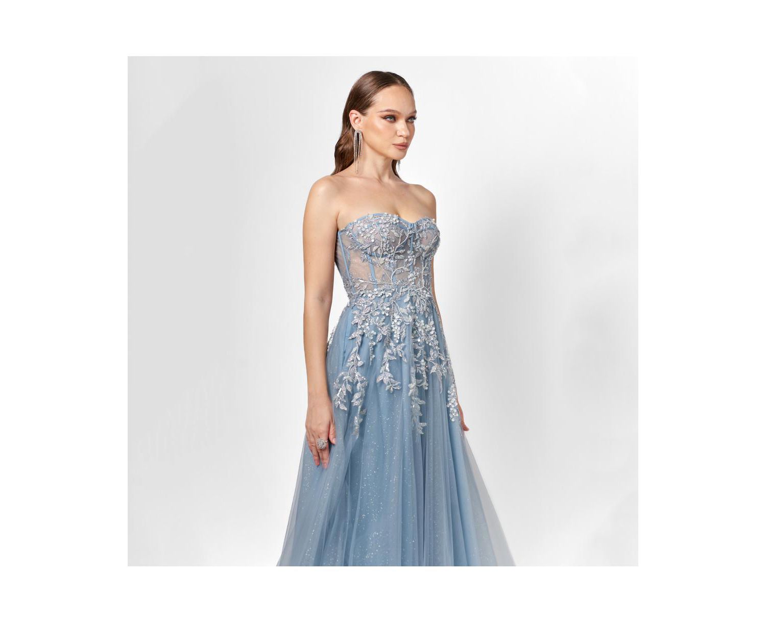 Women's Emmy Strapless Ball Gown