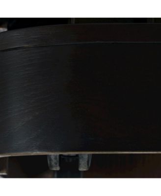 Mid-Century Modern Floating Sculpture Layered Coffee Table with Caster Wheels