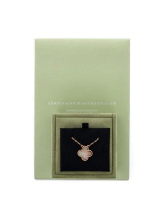 Vintage Alhambra Pendant Necklace