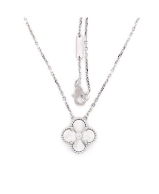 Vintage Alhambra Pendant Necklace