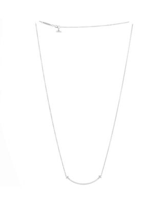 T Smile Pendant Necklace