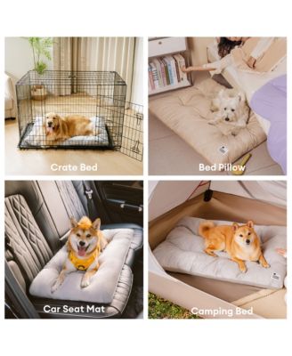 Dual-Sided Plush Washable Dog Pad