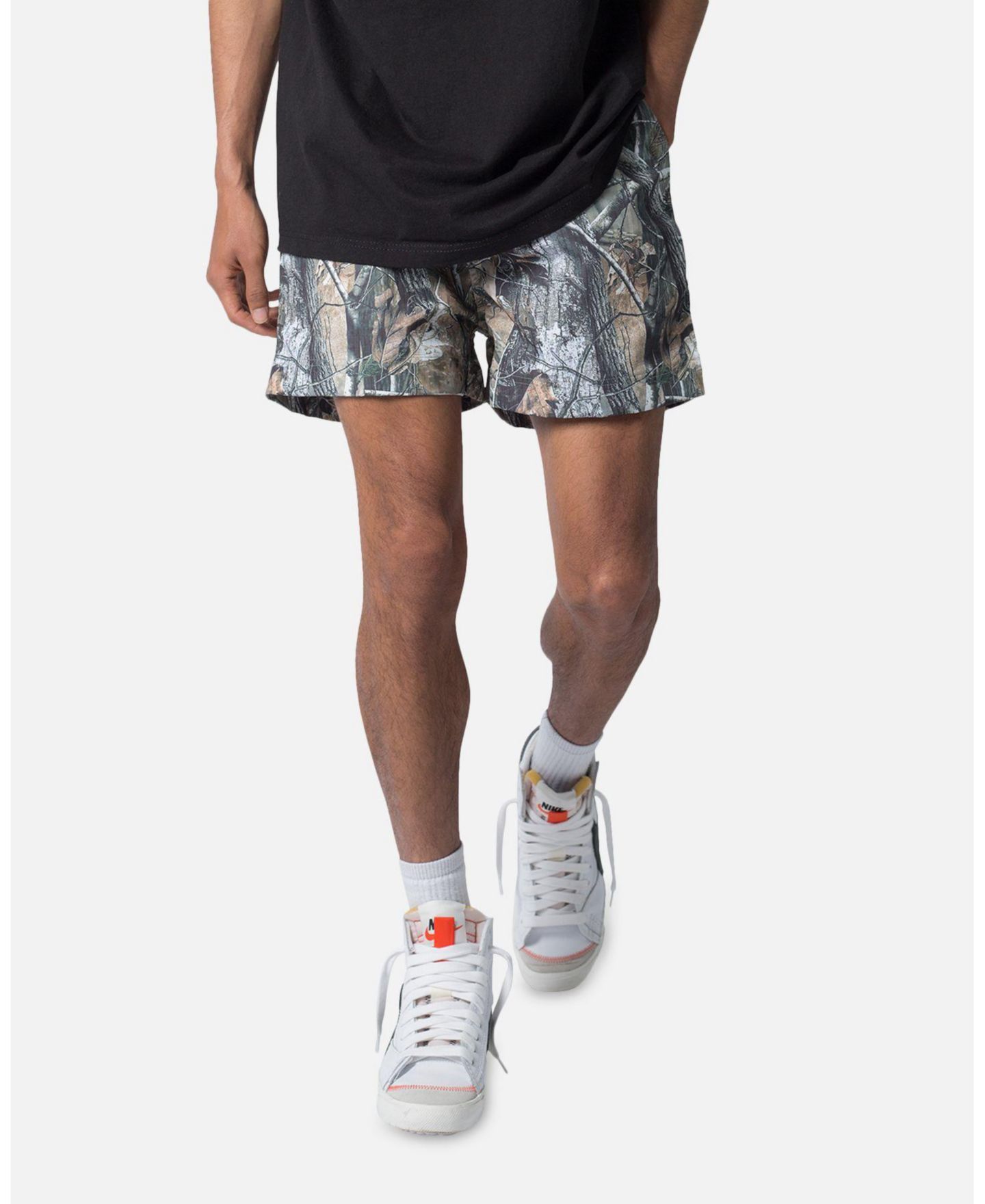 Мужские шорты mnml Big & Tall Summer Shorts - Branch Camo — фото 5