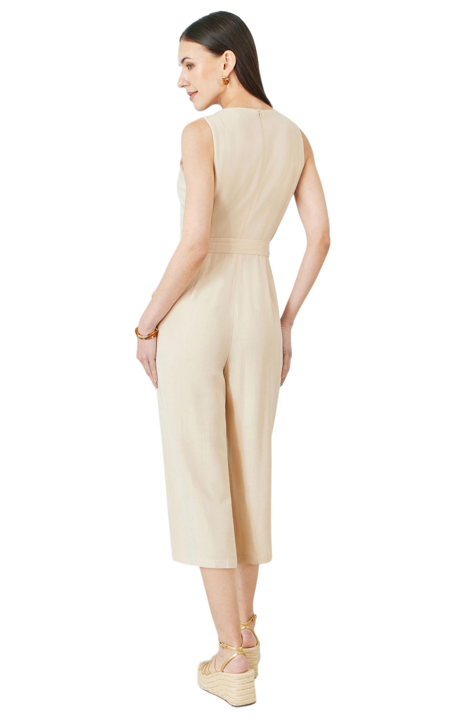 Women's Viscose Culotte Jumpsuit