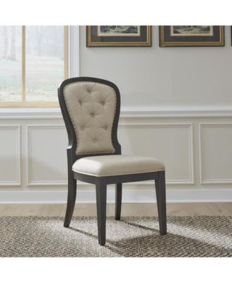 Liberty Furniture Industies, INC Uph Tufted Back Side Chair Set of 2