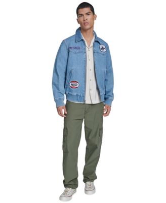 Men's Cotton Western Bomber Jacket