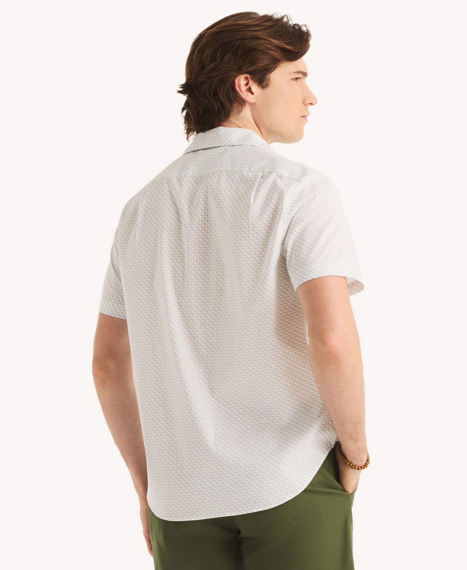 Men's Short-Sleeve All-Over Print Classic-Fit Shirt