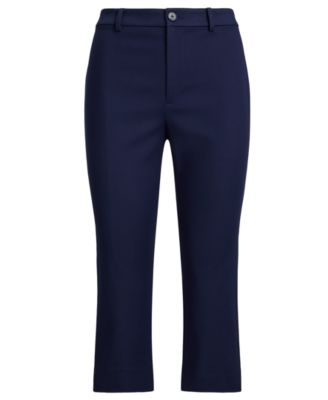 Petite Cropped Capri Pants