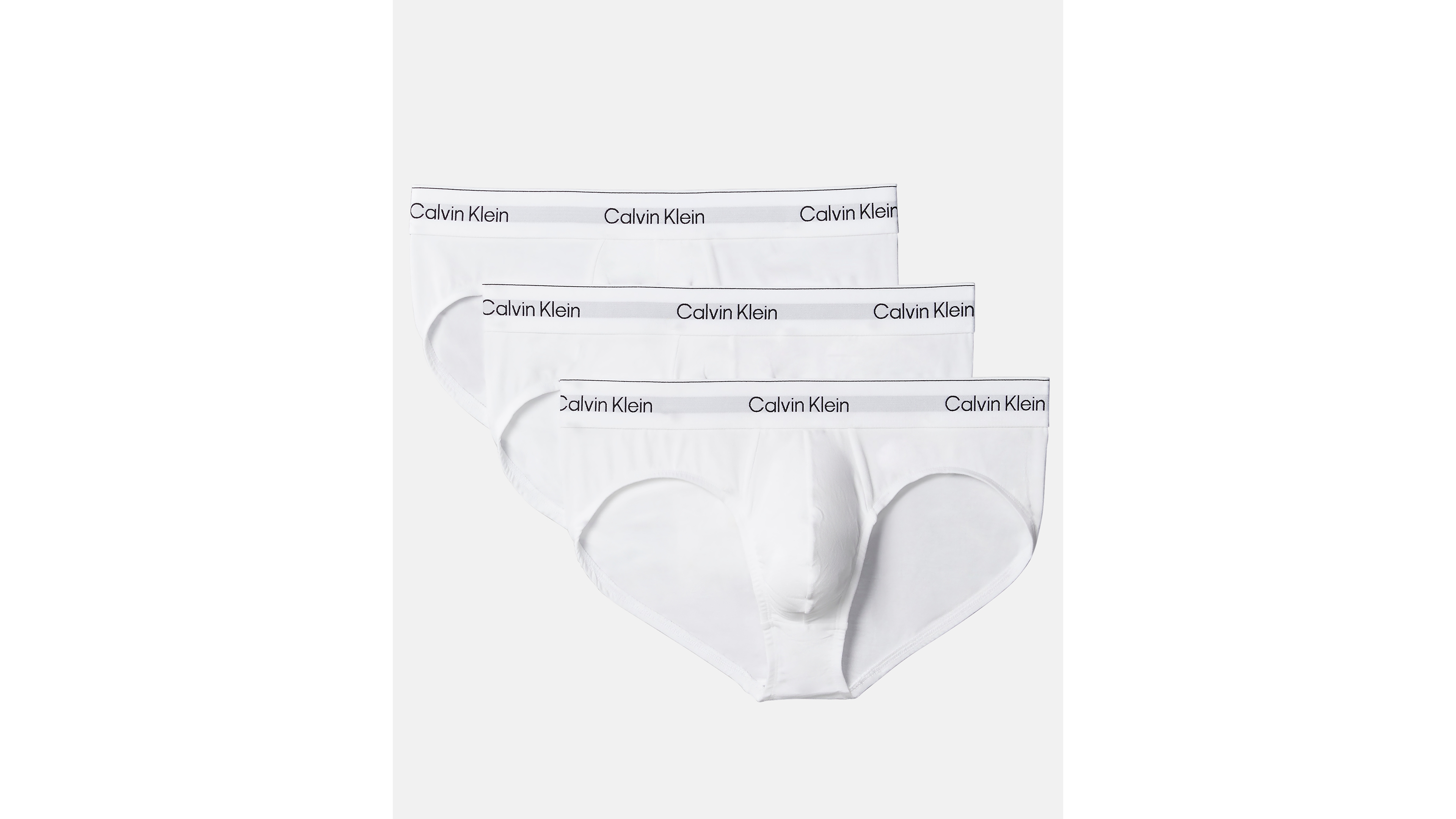 Calvin Klein Men's 3-Pk. Icon Stretch Hip Briefs