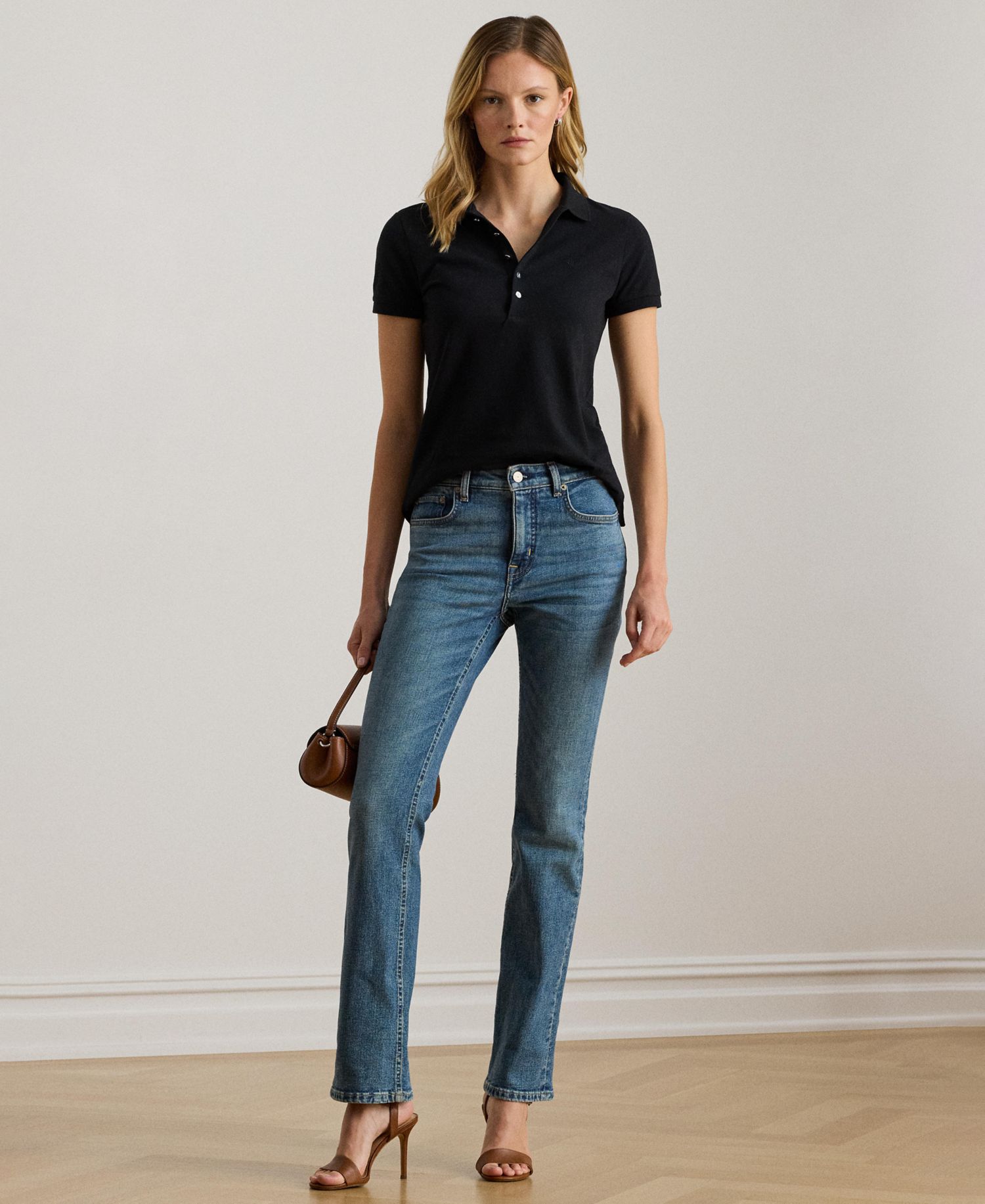 Petite Stretch Polo