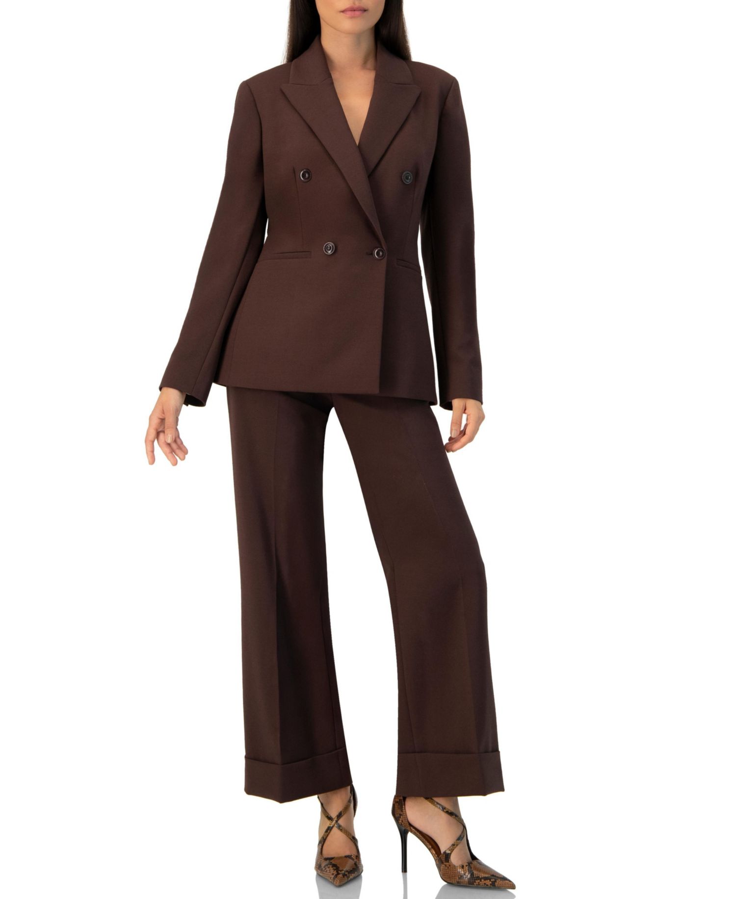 Women's Tailored Double Breasted Blazer