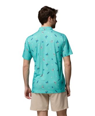 Men's Parsons Printed Short-Sleeve Polo Shirt