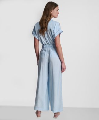 Women's High-Rise Pull-On Ankle Pants