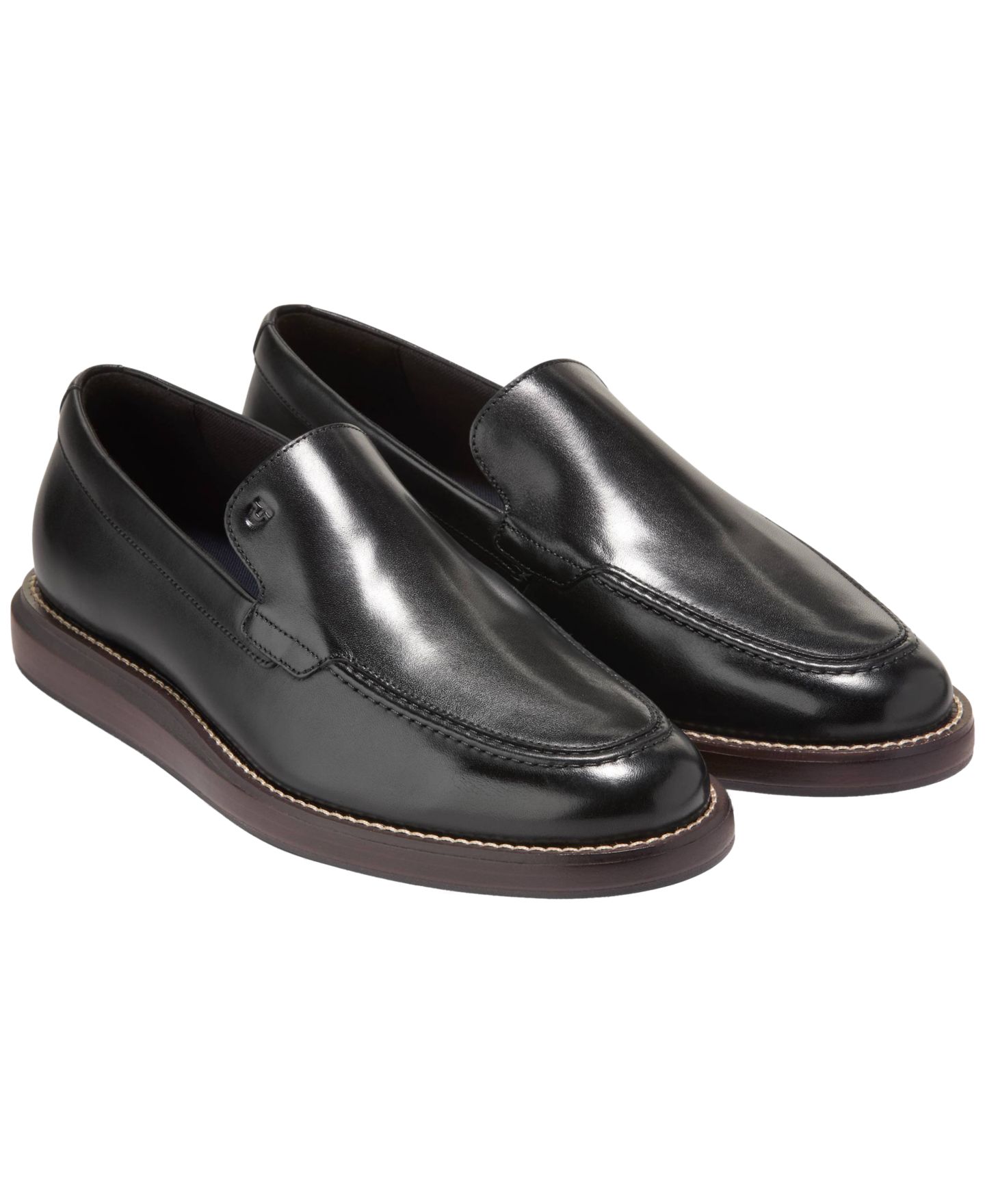 Мужские туфли Cole Haan Grand Neoclassic Venetian, цвет: Чёрный — фото 8