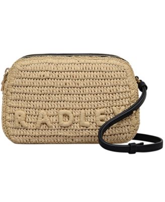 Dukes Place Raffia Small Crossbody Bag