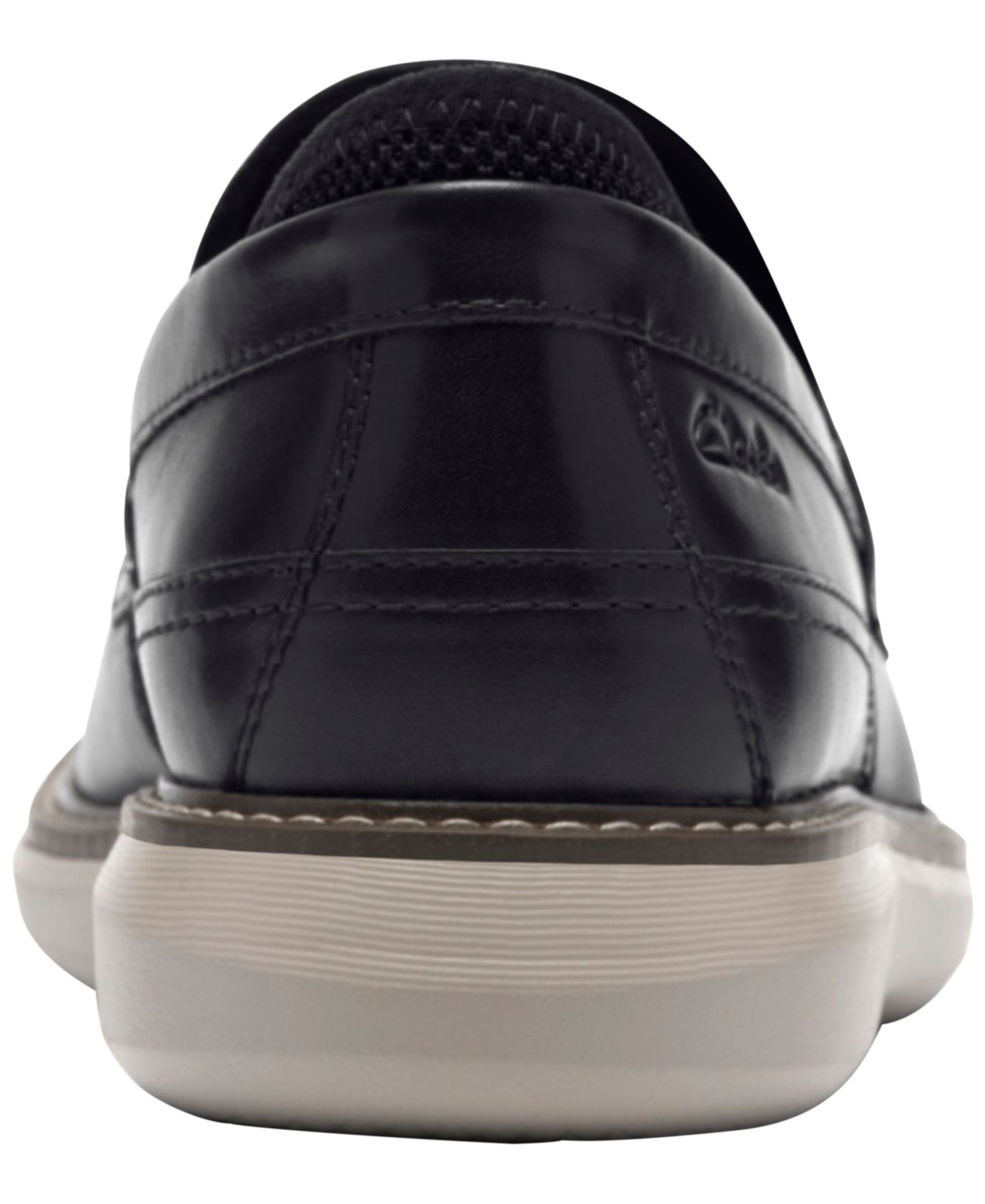 Мужские туфли Clarks Slip-on Penny, цвет: Чёрный — фото 3