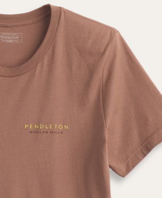 Men's Short-Sleeve Bison Graphic T-Shirt