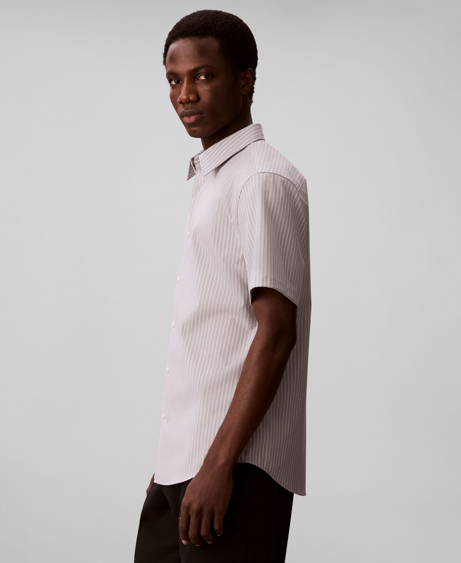 Men's Multi-Stripe Slim-Fit Shirt