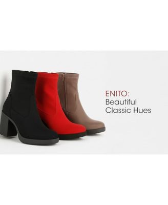 Womens Enito Microfiber Sock Boots
