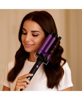 Salon-Quality Hair Duo: Triple Barrel Hair Curler & One Step Volumizing Hair Dryer