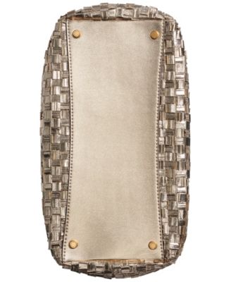 Glenwood Metallic Woven Small Shoulder Bag